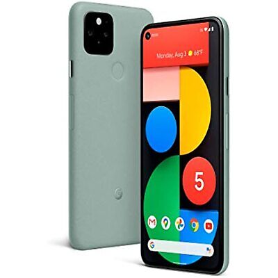 New Google Pixel 5, Fully Unlocked | Black, 128 GB