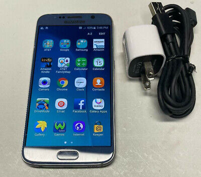 Samsung Galaxy S6 edge - 32 GB - Black Sapphire - Unlocked - GSM