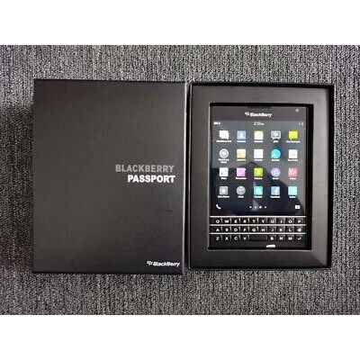 BlackBerry Passport Factory Unlocked MobileCell-Phone, 32GB, Black