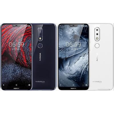 Nokia 6.1 Plus 4GB-64GB Dual SIM FREE-UNLOCKED - Blue