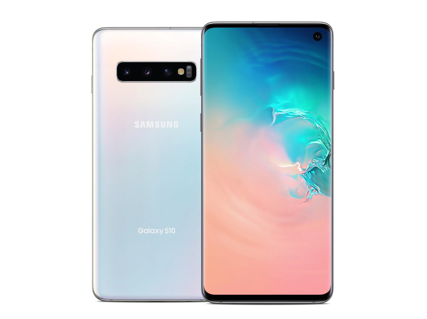 Samsung Galaxy S10+ - 128 GB - Prism White - Verizon Unlocked - CDMA-GSM