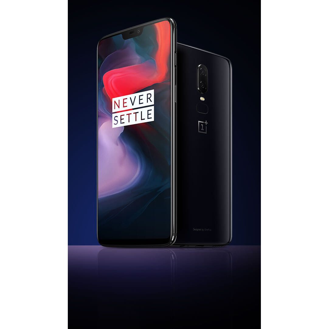 OnePlus 6 8GB-128GB Dual SIM 4G International Spec - Midnight Bl