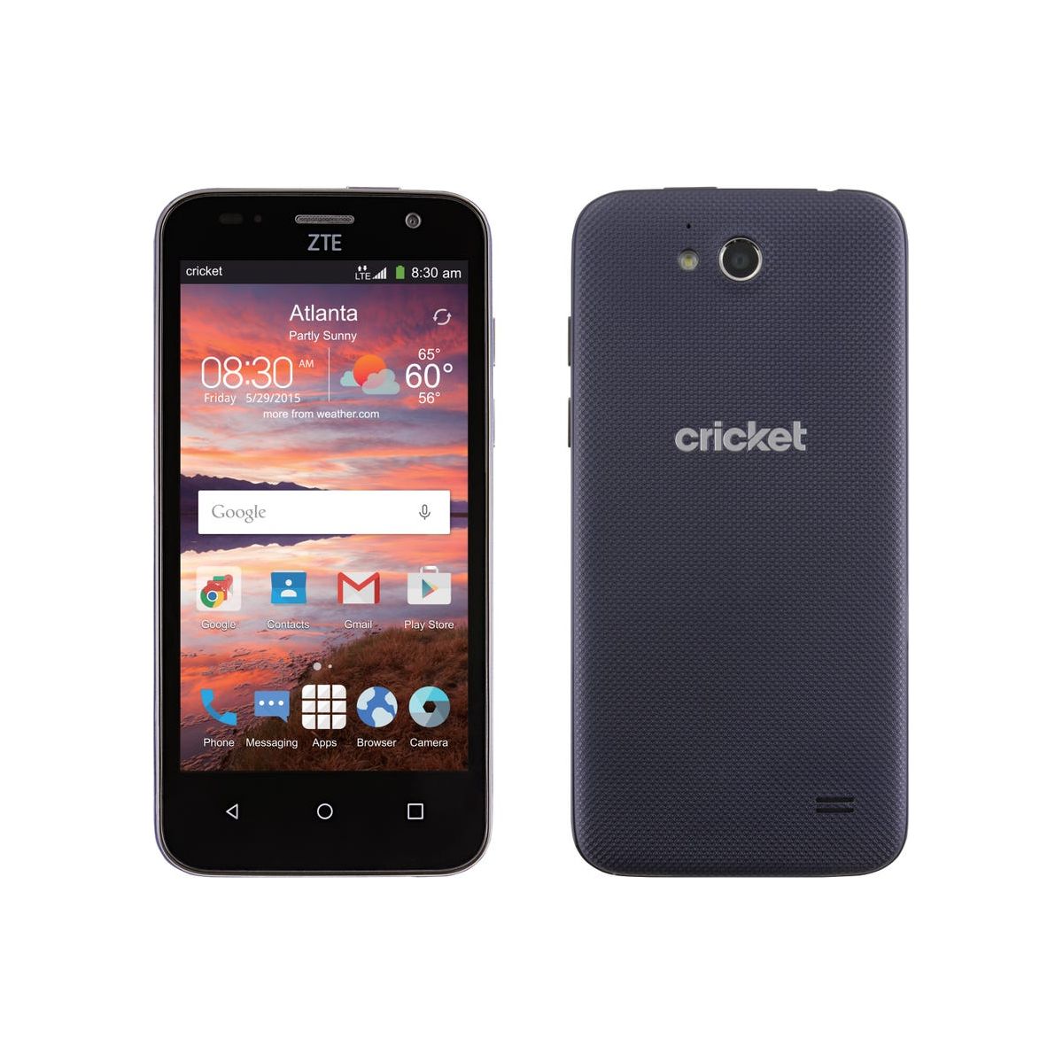 Cricket ZTE Fanfare 2 Prepaid SmartCell-Phone