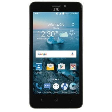 ZTE Maven 2 - 8 GB - Dark Gray - AT&T - GSM