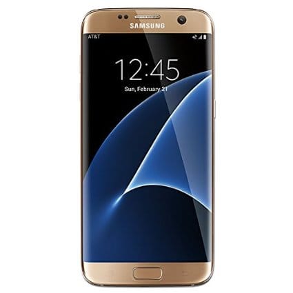 Samsung Galaxy S7 edge - 32 GB - Gold Platinum - AT&T - GSM