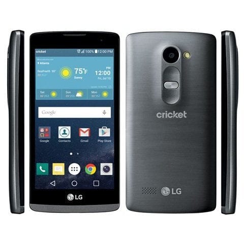 LG Risio - 8 GB - Gray - Cricket Wireless - GSM