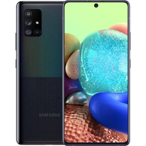 Samsung - Galaxy A71 5G 128GB - Prism Cube Black (Sprint)