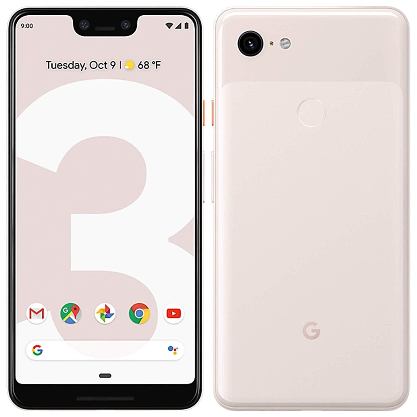 New Pixel 3 XL 64GB GSM-Unlocked & CDMA 4G LTE Android Cell-Phone w-