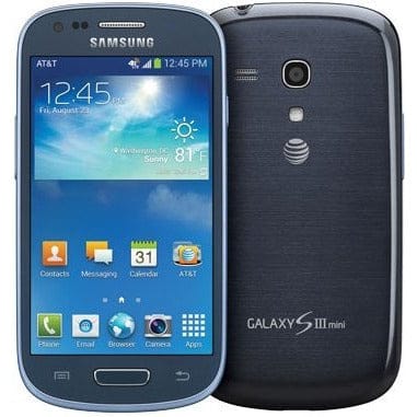 Samsung Galaxy Blue S3 Mini G730A 8GB 4G LTE AT&T GSM-Unlocked C