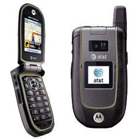 Motorola Tundra Mobile Cell-Phone ATT Rugged