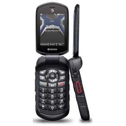 Kyocera DuraXE Dura XE E4710 Black Unlocked Flip Cell-Phone