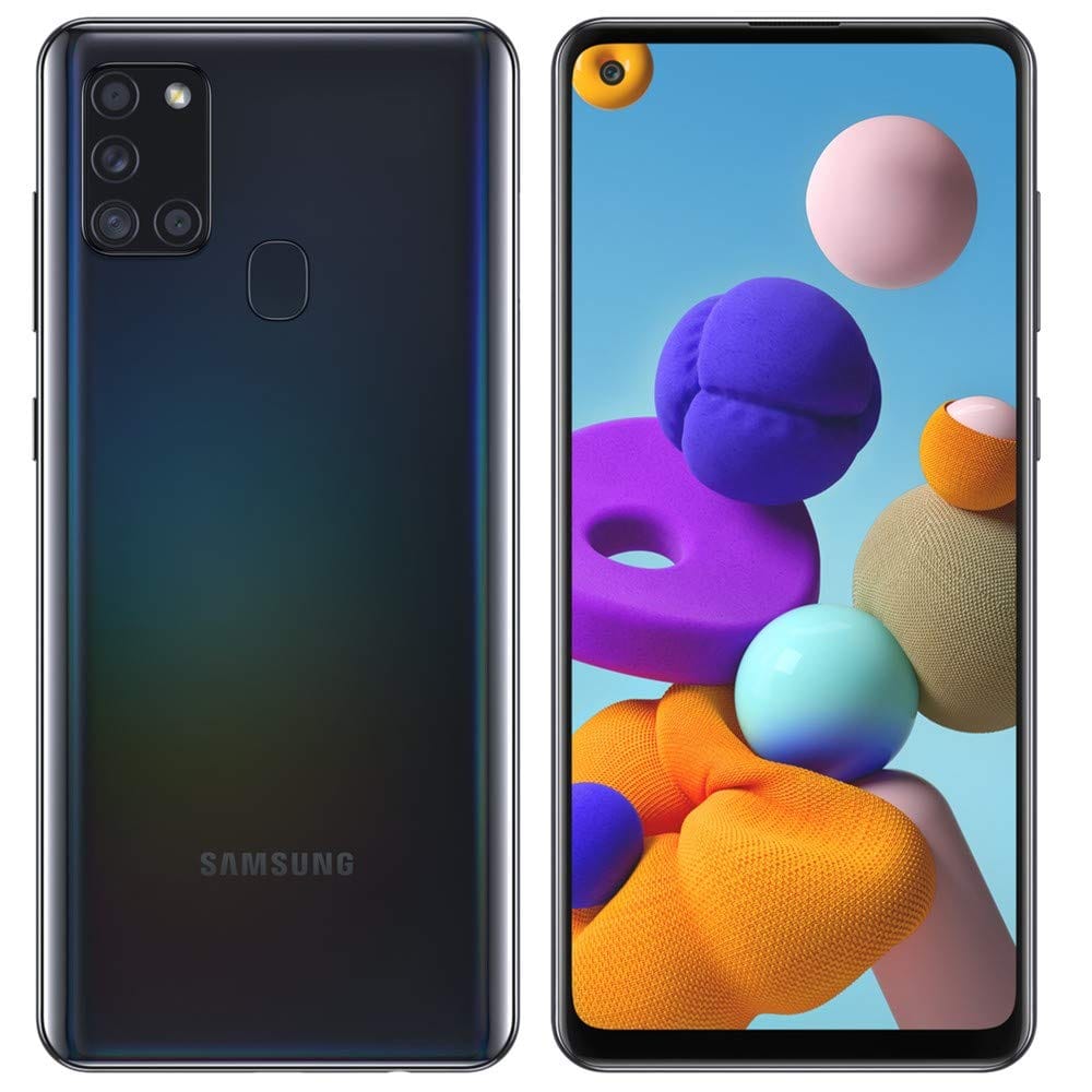 Samsung Galaxy A21s, Unlocked, Black, 128 GB, 6.5 in
