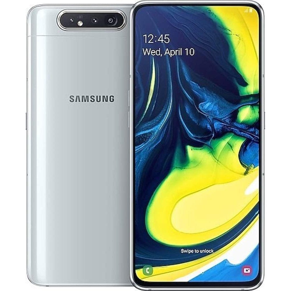 Samsung Galaxy A80 A805FD 8GB-128GB Dual SIM - Ghost White