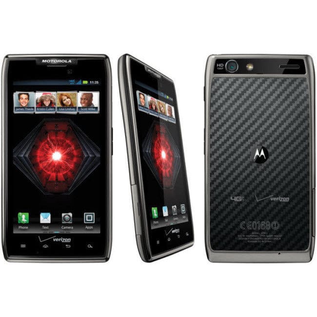 Motorola - Droid Maxx 4G LTE Mobile Cell-Phone - Red (Verizon Unlocked Wireless)