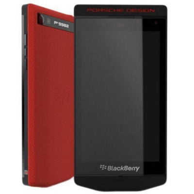 BlackBerry Porsche Design P'9982 64GB Unlocked SmartCell-Phone Red