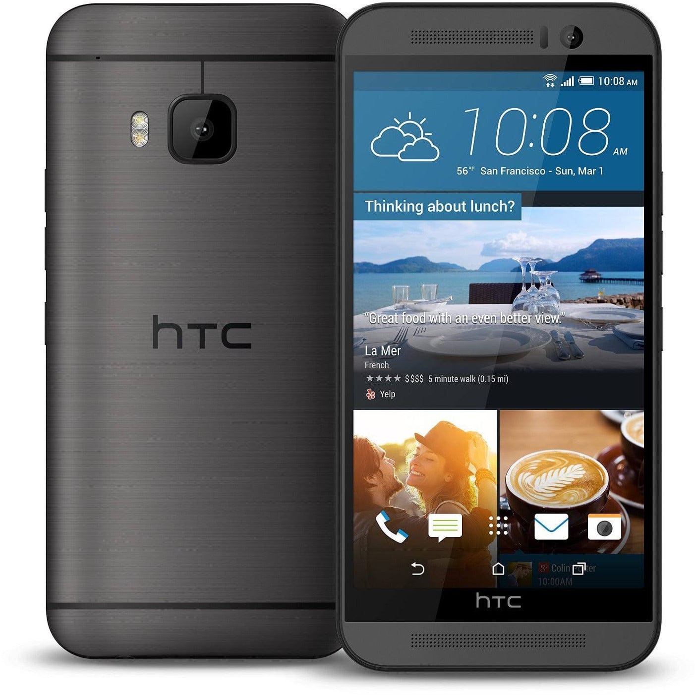 HTC One M9 32GB 4G LTE GSM-Unlocked 20MP Camera Cell-Phone 5" 3GB RAM
