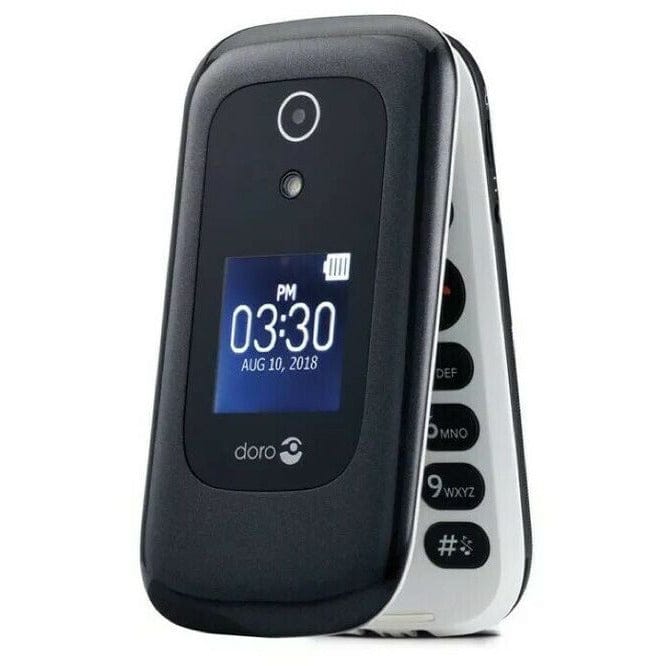 Doro 7050 - 512 MB - Black, White - Unlocked - GSM