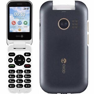 Doro 7080 4GB 512MB Ram Unlocked-GSM Cell-Phone