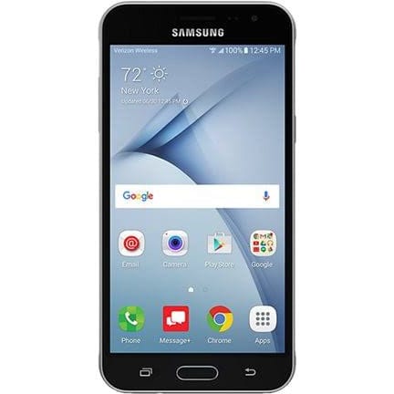 Samsung Galaxy J3 V - 16 GB - Black - Verizon Unlocked - CDMA-GSM