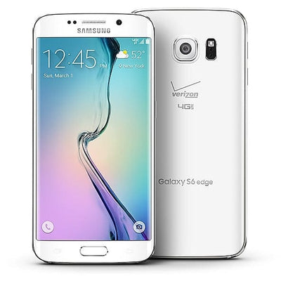 Samsung Galaxy S6 Edge SM-G925T - 32GB - White Pearl (T-Mobile)