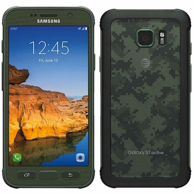 Samsung Galaxy S7 Active - (Unlocked-GSM AT&T - T-Mobile) - Gree