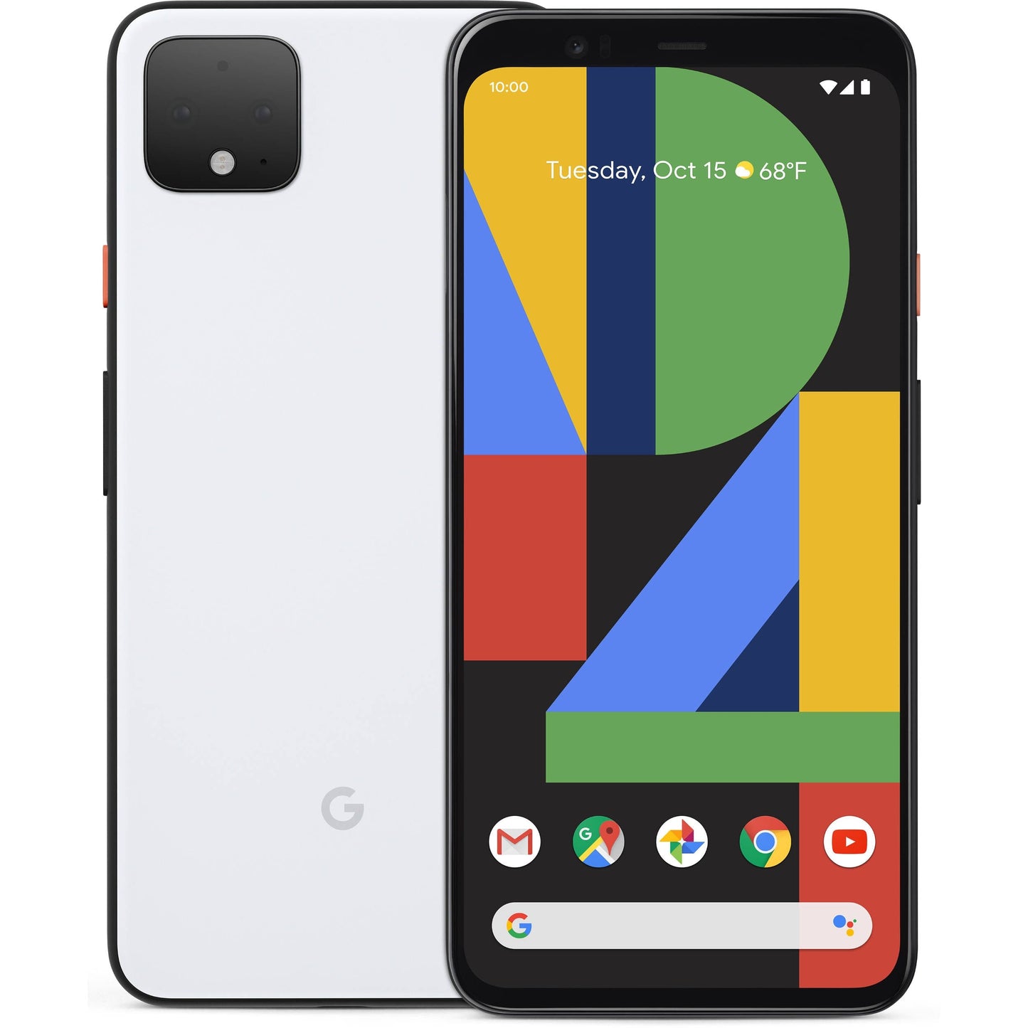 Google Pixel 4 - 128 GB - Clearly White - Google Fi