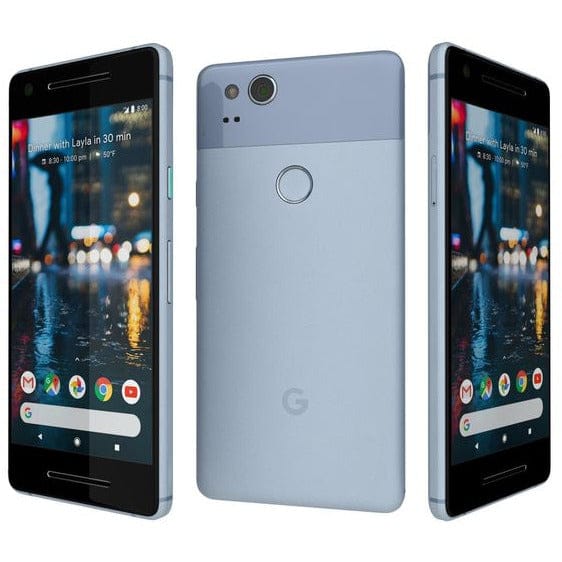 Google Pixel 2 - 64 GB - Kinda Blue - Unlocked - CDMA-GSM - UK I