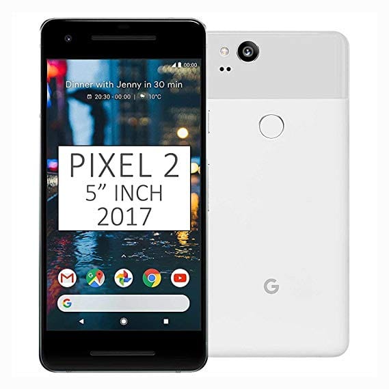 Google Pixel 2 - 64 GB - Clearly White - Unlocked - CDMA-GSM