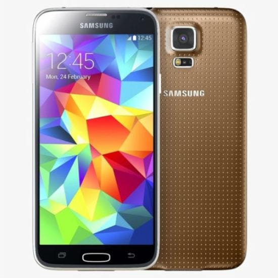 Samsung Galaxy S5 Android Cell-Phone - Copper Gold - Unlocked -
