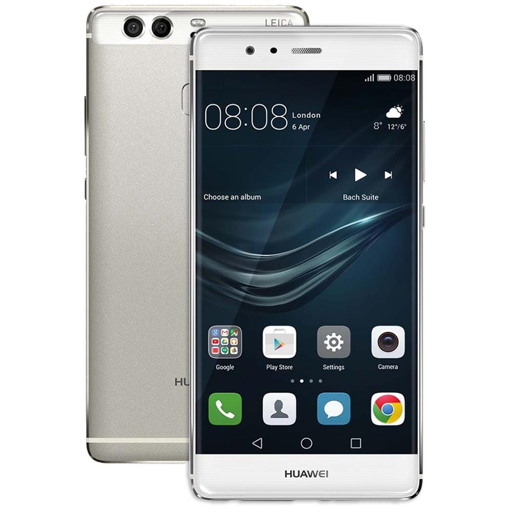Huawei P9 - Dual SIM - 32 GB - Mystic Silver - Unlocked - GSM