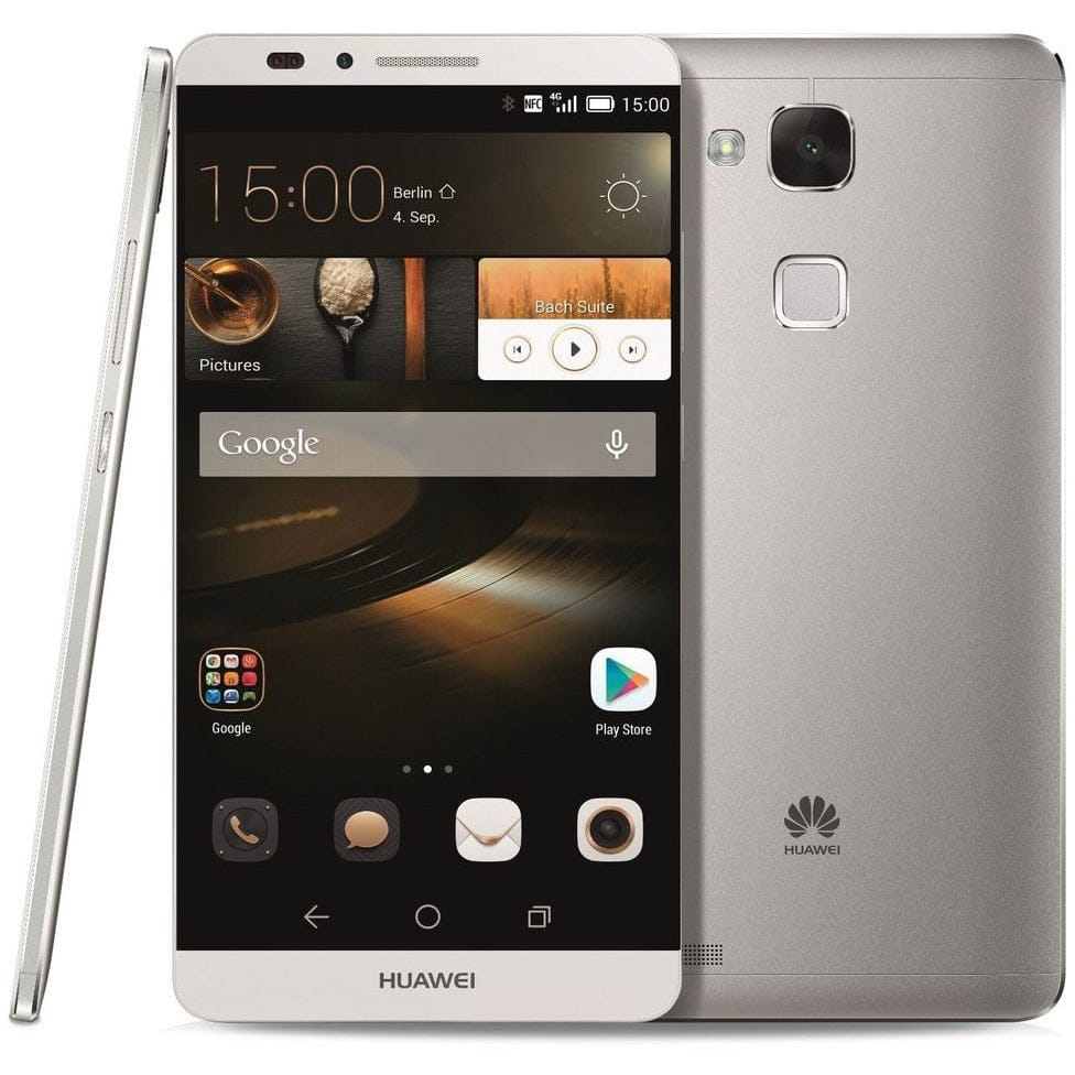 Huawei Ascend Mate7 - 16 GB - silver - Unlocked - GSM