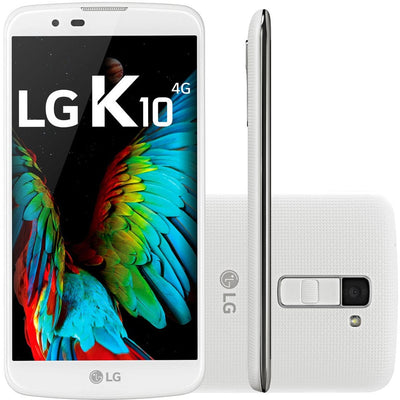 LG K10 K430T 16GB White, 5.3 inch, 13MP, Unlocked International