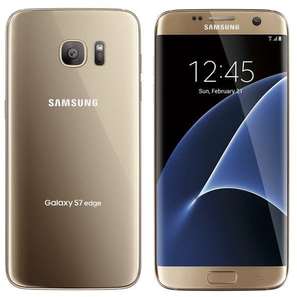 Samsung Galaxy S7 edge - 32 GB - Gold Platinum - Verizon Unlocked