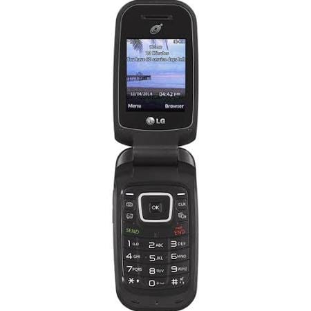 LG 441G Prepaid Flip Cell-Phone - Straight Talk