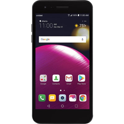 LG Fortune 2 LMX210CM - 16 GB - Titan Black - Cricket Wireless