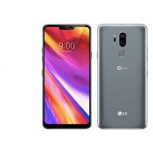 LG - G7 ThinQ with 64GB Memory Mobile Cell-Phone - Platinum Gray (Sprin
