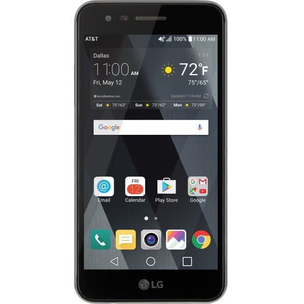LG Phoenix 3 - 16 GB - Black - AT&T with GoCell-Phone - GSM