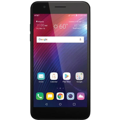 LG Phoenix plus - 16 GB - Black - AT&T - GSM