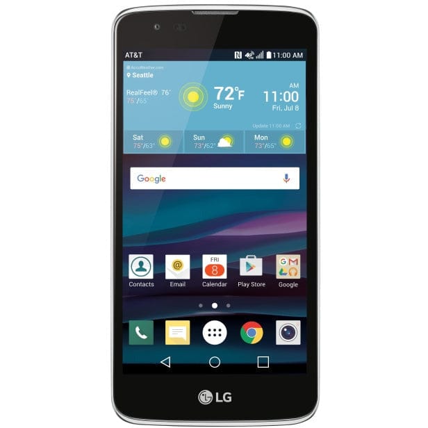 LG Phoenix 2 - 16 GB - Black - AT&T - GSM