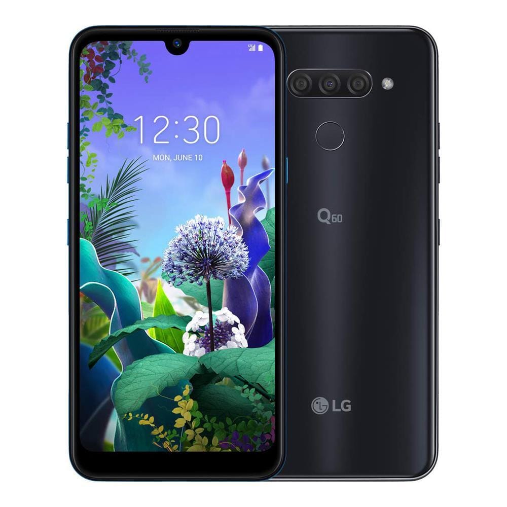 Unlocked New LG Q60 Dual SIM 64GB 3GB Ram 4G LTE SmartCell-Phone Blac