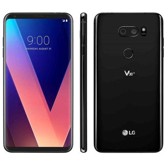 LG V30+ (Plus Model) SmartCell-Phone - Unlocked-GSM - 128GB - Black