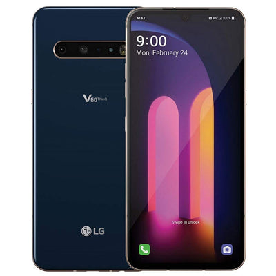 LG V60 ThinQ 5G 128GB Android SmartCell-Phone LM-V600TM (Classy Blue,