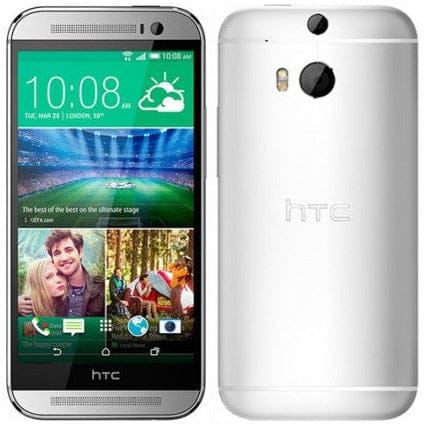 HTC One M8 - 32 GB - Glacial Silver - Unlocked - GSM