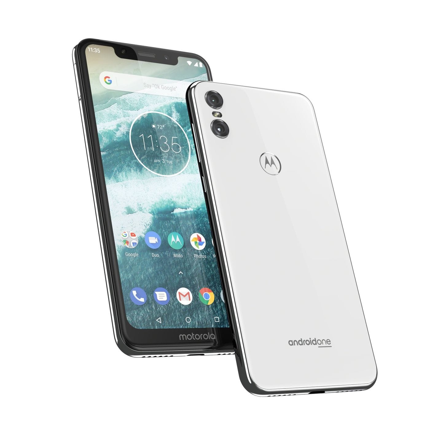 Motorola One Fusion Xt2073-2 64GB Unlocked-GSM Android Smartphon