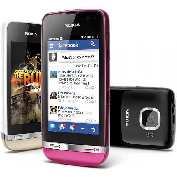 Nokia Asha 311 mobile Cell-Phone - Dark gray - GSM