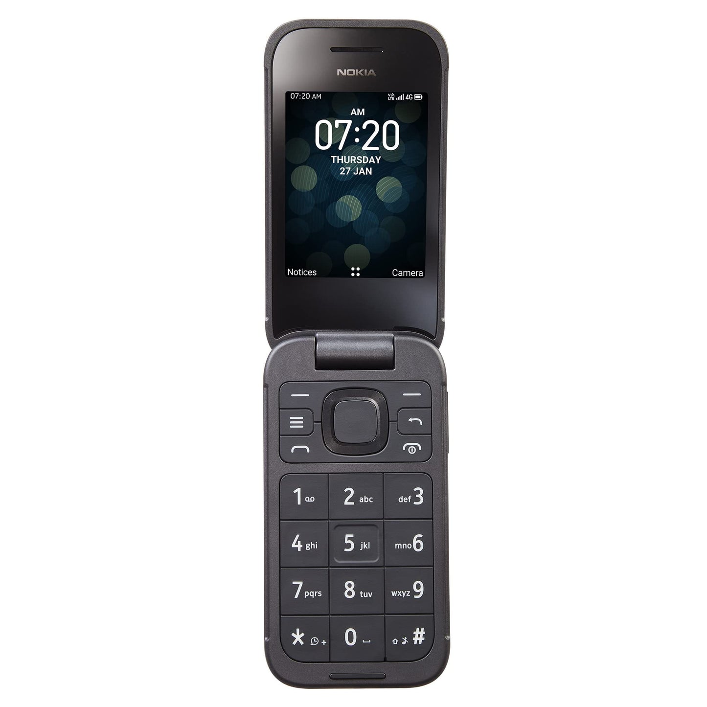 Nokia 2760 Flip 4G (32GB) CDMA SmartCell-Phone - Black