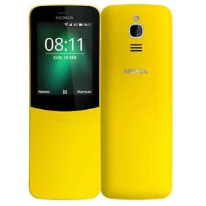 Nokia 8110 4G LTE 4GB Ram Dual SIM FREE- Unlocked Banana Mobile
