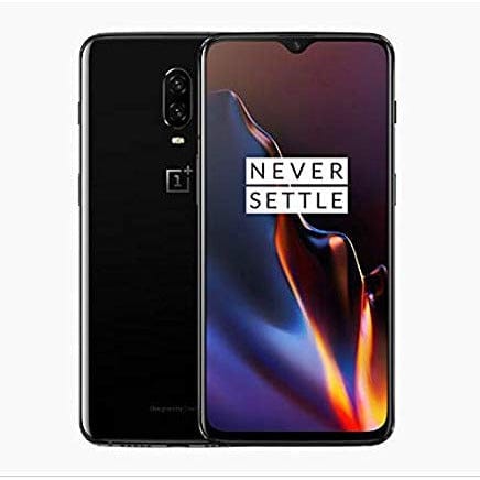 OnePlus 6T 16.3 cm (6.41") 8 GB 256 GB Dual SIM 4G Black 3700 mA