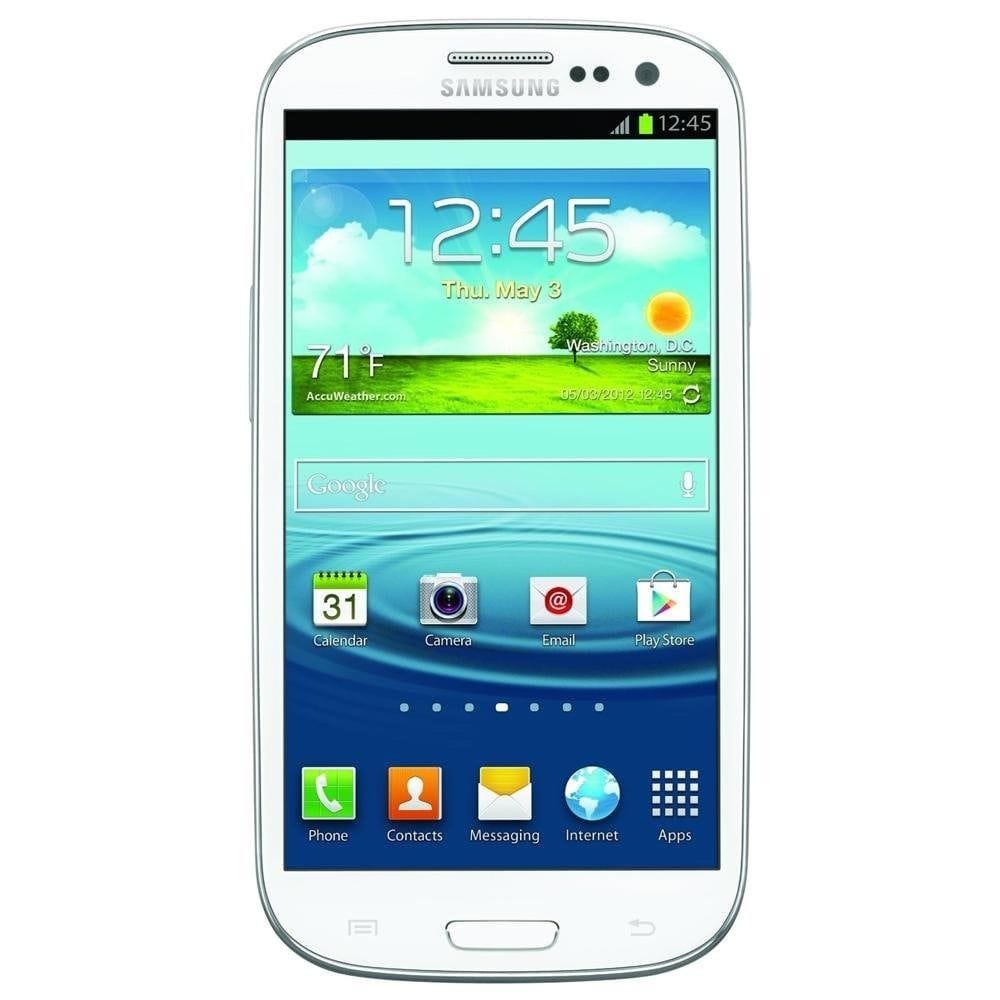 Samsung - Galaxy S 5 Mobile Cell-Phone (unlocked) - White