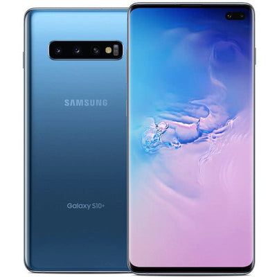 Samsung Galaxy S10+ (Unlocked) - 128 GB - Prism Blue - Unlocked